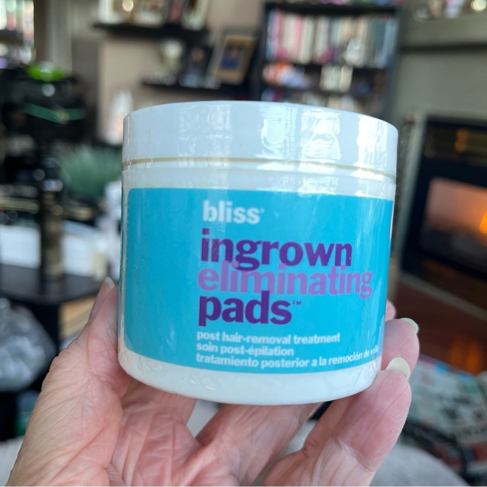 Bliss Ingrown Eliminating Pads Post Hair Removal Treatment 50 Count.  Sealed!